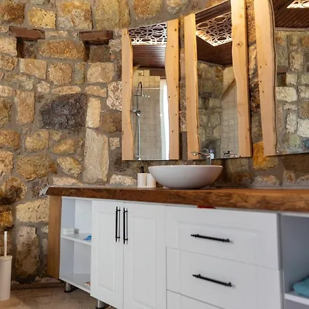 Captivating House With Private Pool Surrounded By Olive Grove In Seferihisar Villa